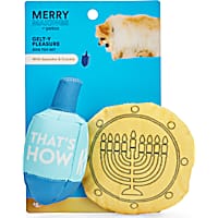 Merry Makings Hanukkah Gelt-y Pleasure Plush Dog Toys
