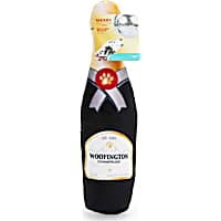 Merry Makings Get Fizzy With It Plush Champagne Dog Toy