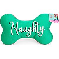 Merry Makings Only Santa Knows Plush Bone Dog Toy