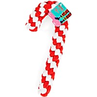 Merry Makings Nice & Knotty Rope Candy Cane Dog Toy