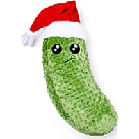 Merry Makings Briny & Bright Holiday Pickle Plush Dog Toy