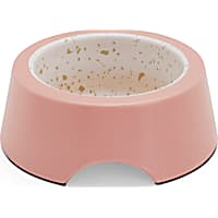 EveryYay Dining In Mauve & Bamboo Dog Bowl