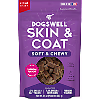 Dogswell Skin & Coat Soft & Chewy Salmon Dog Treats