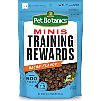 Pet Botanics Training Rewards Bacon Mini Soft & Chewy Dog Treats