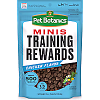 Pet Botanics Mini Training Reward Chicken Flavor Soft & Chewy Dog Treats