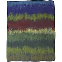 Dharma Dog Karma Cat Blue/Red Multi Ombre Wool Pet Mat