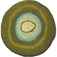 Dharma Dog Karma Cat Green Agate Stone Wool Pet Mat