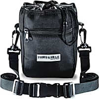 Paws & Pals Black Pet Trainer Treat Bag