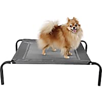 Paws & Pals Gray Elevated Pet Bed Lounger