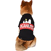 Fetch for Pets Peanuts Black Dog T Shirt