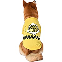 Fetch for Pets Peanuts Yellow Good Grief Dog T Shirt