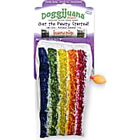 Doggijuana Get the Pawty Started Refillable Cake Slice Dog Toy