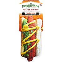 Doggijuana Get the Munchies Refillable Hot Dog Dog Toy