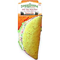 Doggijuana Get the Munchies Refillable Taco Dog Toy