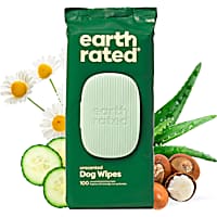 Earth Rated Compostable Unscented Wipes for Pets