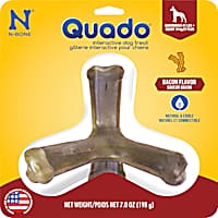 N-Bone Quado Bacon Flavor Interactive Large Dog Treats