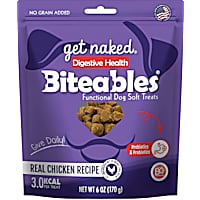 Get Naked Digestive Health Biteables Real Chicken Recipe Dog Soft Treats