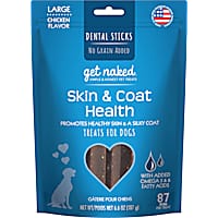 Get Naked Skin & Coat Health Chicken Flavor Large Dog Treats