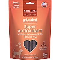 Get Naked Super Antioxidant Chicken Flavor Small Dog Treats