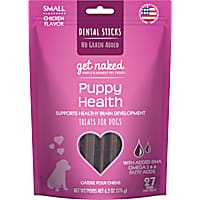Get Naked Puppy Health Chicken Flavor Small Treats