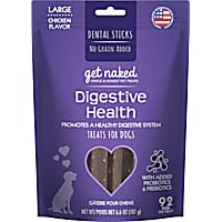 Get Naked Digestive Health Chicken Flavor Large Dog Treats