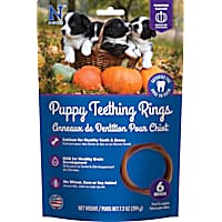 N-Bone Puppy Teething Rings Pumpkin Flavor Chew Treats