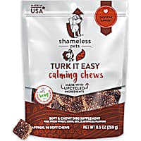 Shameless Pet Treats Turk It Easy Calming Dog Chews