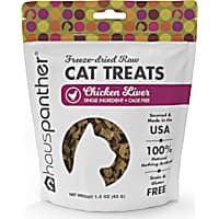 Hauspanther Collection by Primetime Chicken Liver Freeze-dried Raw Cat Treats