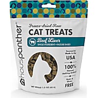 Hauspanther Collection by Primetime Beef Liver Freeze-dried Raw Cat Treats