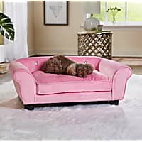Enchanted Home Pet Pink Charlotte Pet Sofa