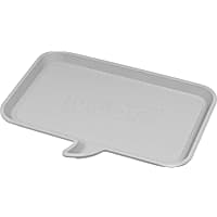 Iris Light Gray "WOOF" Pet Feeding Mat