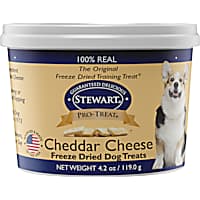 Stewart Cheddar Cheese Freeze Dried Dog Treats