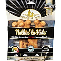 Fieldcrest Farms Nothin' to Hide 7" Knotted Beef Flavor Bone Ultra Premuim Dog Chew