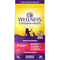 Wellness Complete Health Wholesome Grains Salmon & Salmon Meal Recipe Natural Dry Cat Food