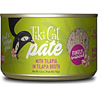 Tiki Cat Luau Tilapia Pate Wet Cat Food