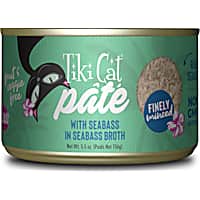 Tiki Cat Luau Seabass Pate Wet Cat Food