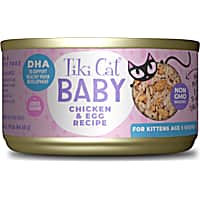 Tiki Cat Baby Chicken & Egg Recipe Wet Kitten Food