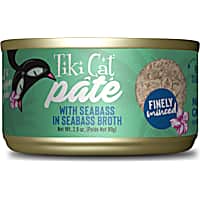 Tiki Cat Luau Seabass Pate Wet Cat Food