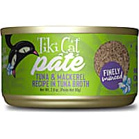 Tiki Cat Luau Ahi Tuna & Mackerel Pate Wet Cat Food