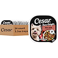 Cesar Home Delights BBQ Chicken Flavor with Green Beans & Orzo in Sauce Adult Wet Dog Food