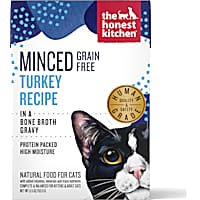 The Honest Kitchen Grain Free Minced Turkey in Bone Broth Gravy Wet Cat Food