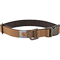 Carhartt Brown/Dark Brown Nylon Duck Dog Collar