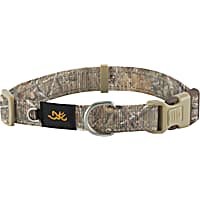 Browning Realtree Edge Classic Camo Webbing Dog Collar