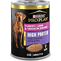 Purina Pro Plan Sport High Protein Turkey, Lamb and Venison Entree Wet Dog Food