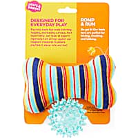 Leaps & Bounds Bone and Spiny Ball Dog Toy