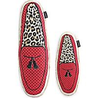 Harry Barker Leopard Slipper Dog Toy