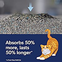 Fresh Step Scented Outstretch Concentrated Cat Clumping Litter