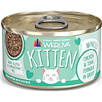 Weruva Kitten Minced Chicken & Tuna Formula in Gravy Wet Cat Food