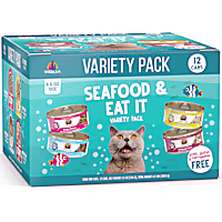 Weruva Classics Seafood & Eat It Variety Pack Wet Cat Food