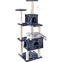 Go Pet Club Gray Cat Tree House